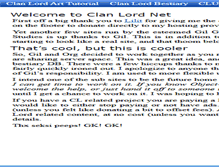 Tablet Screenshot of clanlord.net